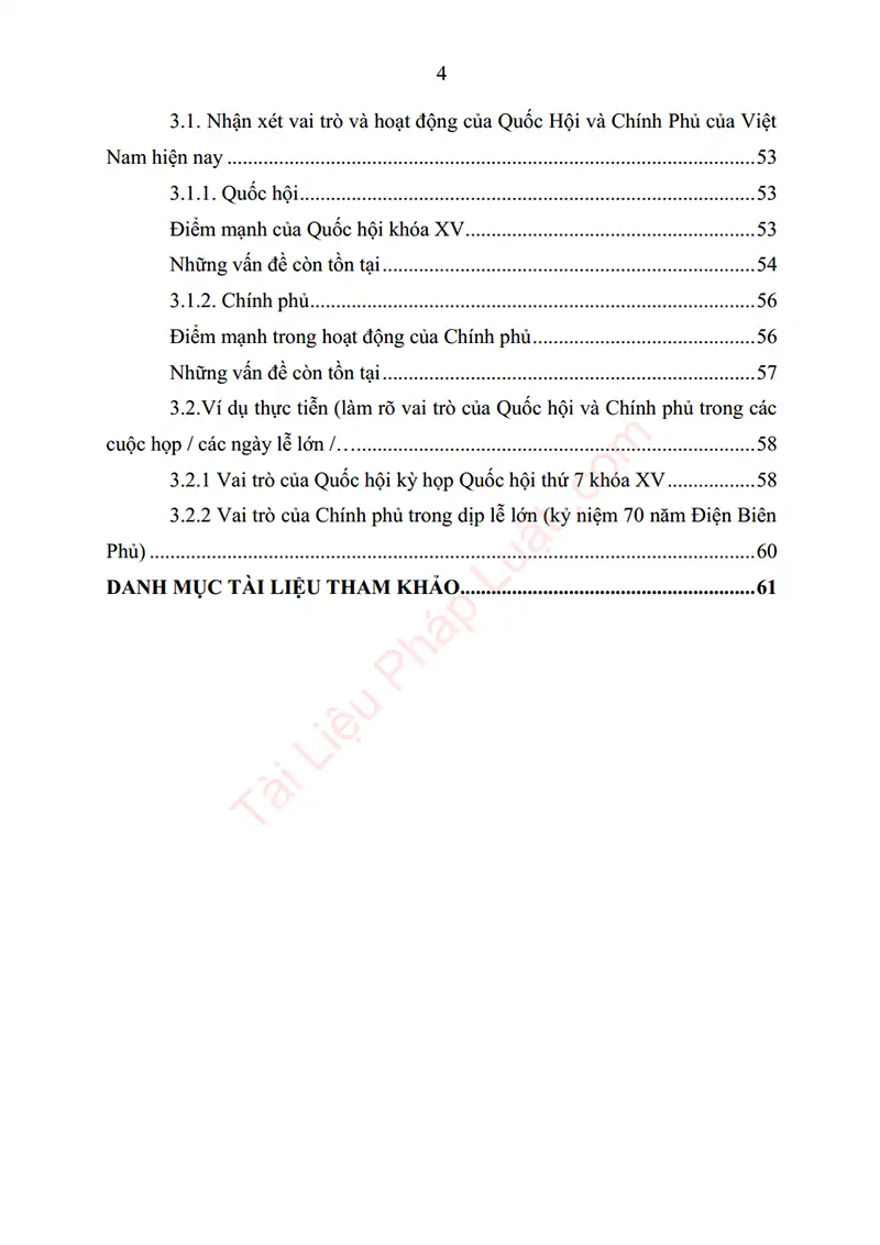 Xem trước mục lục: Tiểu luận: Chế định Quốc hội và Chính phủ trong Hiến pháp 2013 - Trang 03 Mục lục: Tiểu luận: Chế định Quốc hội và Chính phủ trong Hiến pháp 2013 - Bản xem trước trang 03