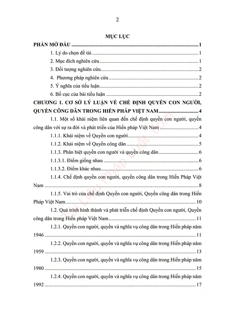 Xem trước mục lục: Tiểu luận: Hoàn thiện chế định quyền con người, quyền công dân trong Hiến pháp 2013 - Trang 01 Mục lục: Tiểu luận: Hoàn thiện chế định quyền con người, quyền công dân trong Hiến pháp 2013 - Bản xem trước trang 01
